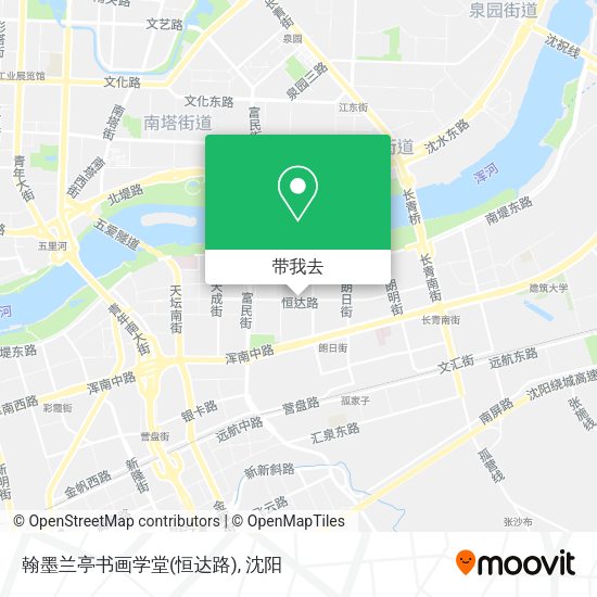 翰墨兰亭书画学堂(恒达路)地图