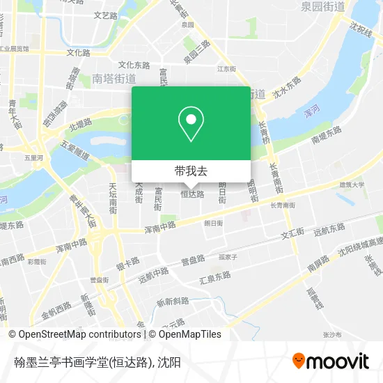 翰墨兰亭书画学堂(恒达路)地图