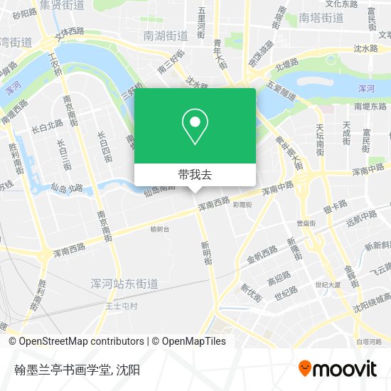 翰墨兰亭书画学堂地图