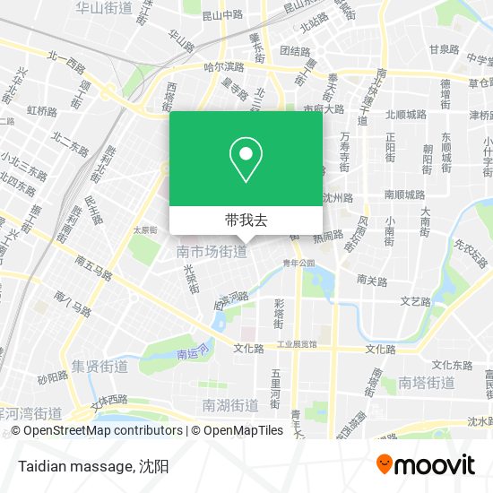 Taidian massage地图
