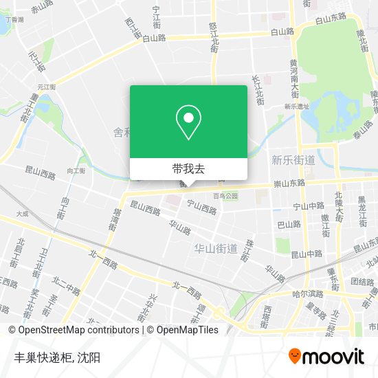 丰巢快递柜地图