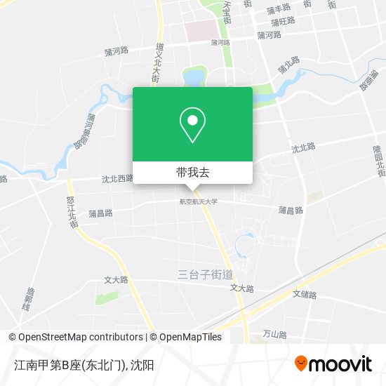 江南甲第B座(东北门)地图