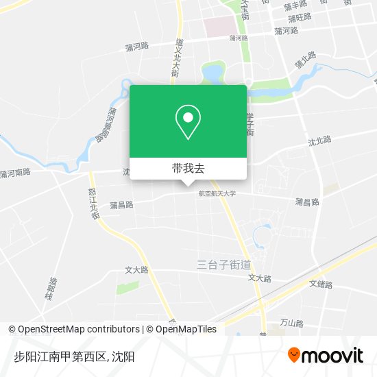 步阳江南甲第西区地图