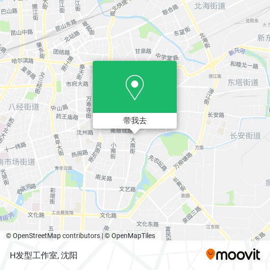 H发型工作室地图