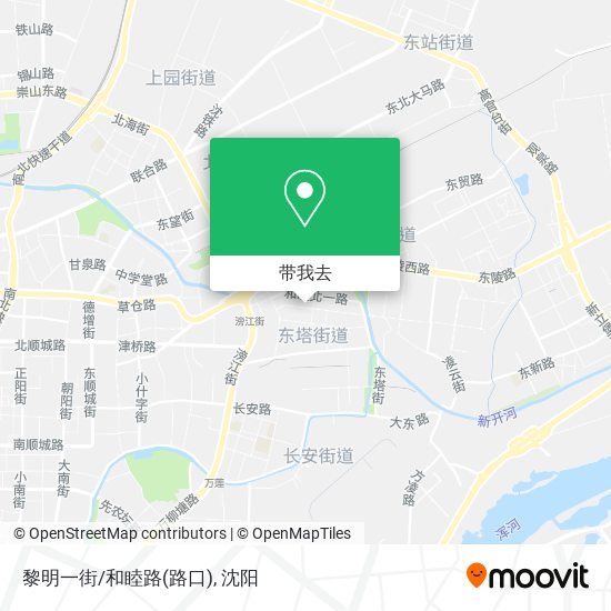 黎明一街/和睦路(路口)地图