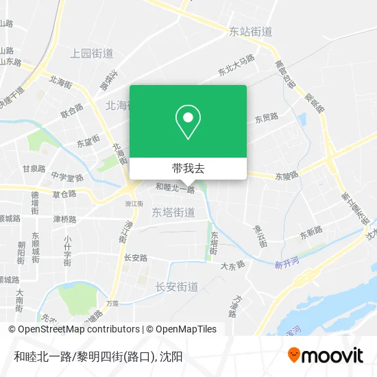 和睦北一路/黎明四街(路口)地图