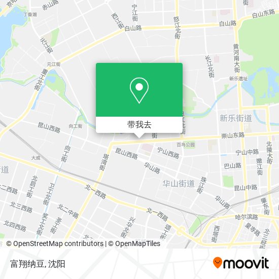 富翔纳豆地图