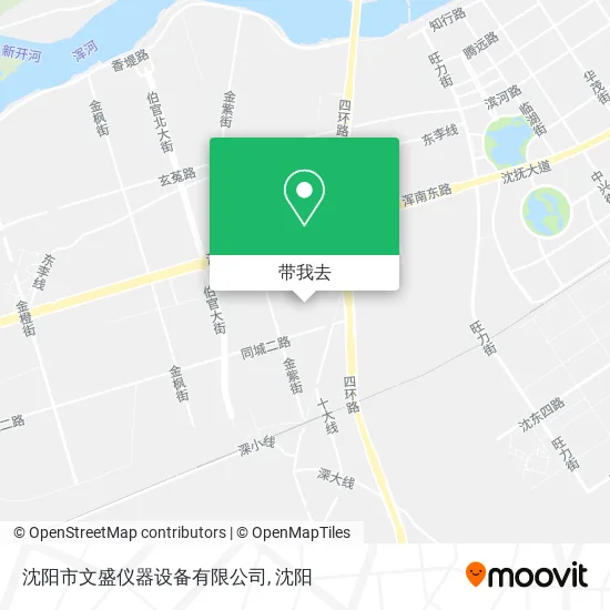 沈阳市文盛仪器设备有限公司地图