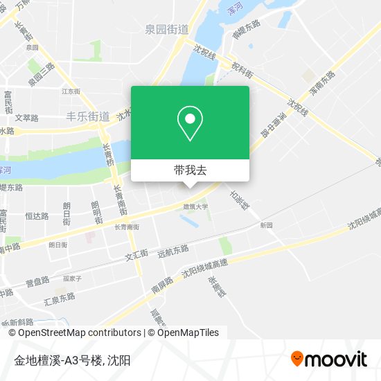 金地檀溪-A3号楼地图