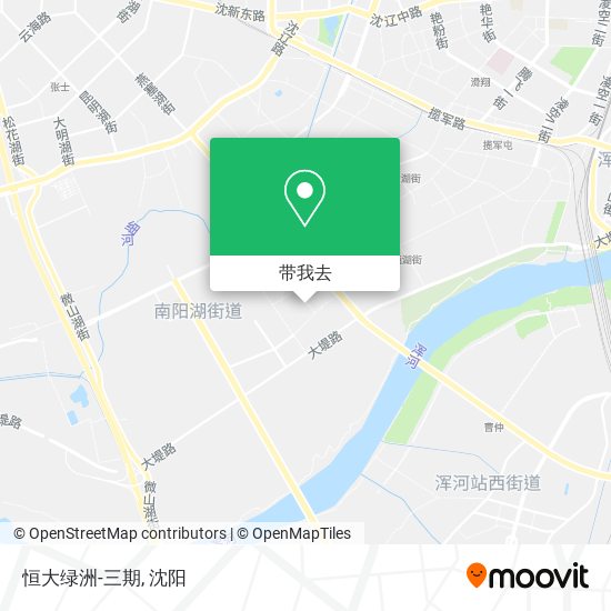 恒大绿洲-三期地图