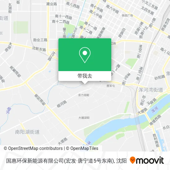 国惠环保新能源有限公司(宏发·唐宁道5号东南)地图