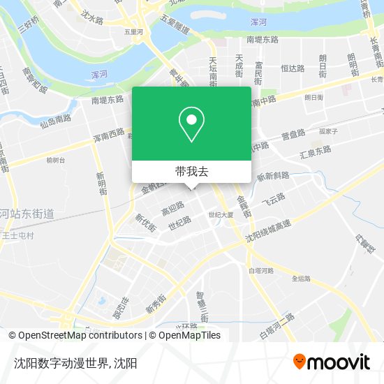沈阳数字动漫世界地图