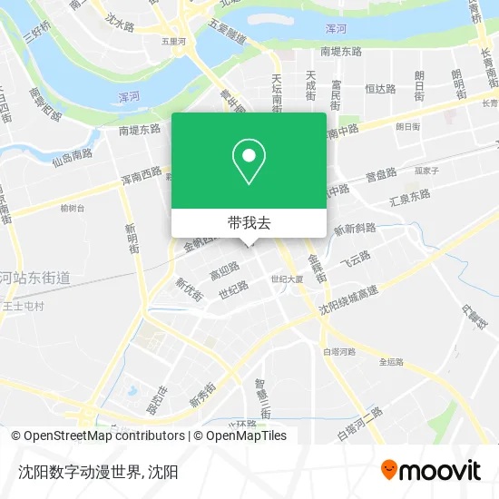 沈阳数字动漫世界地图