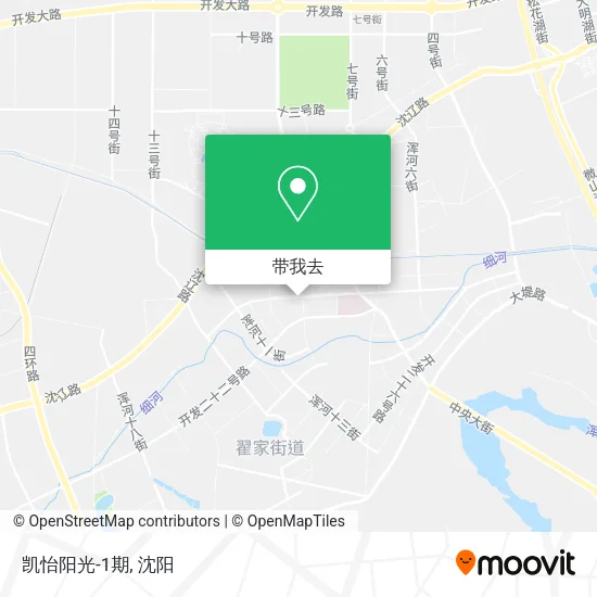 凯怡阳光-1期地图