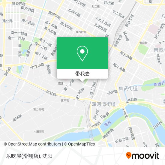 乐吃屋(滑翔店)地图