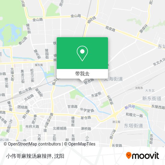 小伟哥麻辣汤麻辣拌地图
