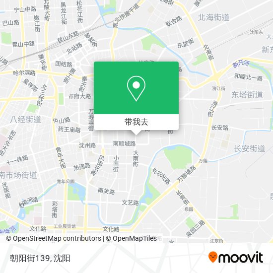 朝阳街139地图