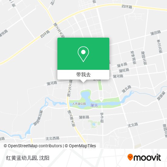 红黄蓝幼儿园地图