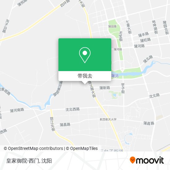 皇家御院-西门地图