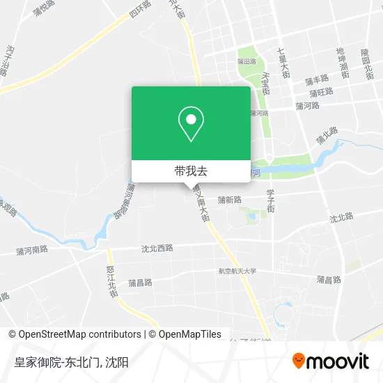 皇家御院-东北门地图