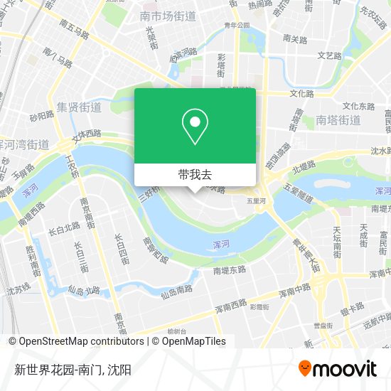 新世界花园-南门地图