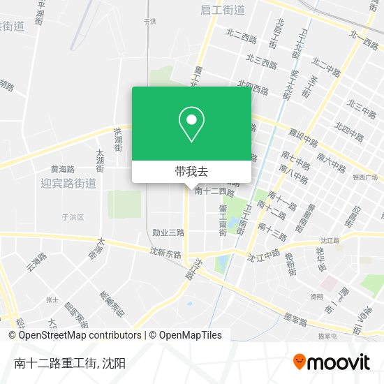 南十二路重工街地图