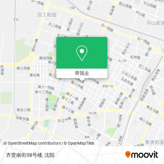齐贤南街38号楼地图