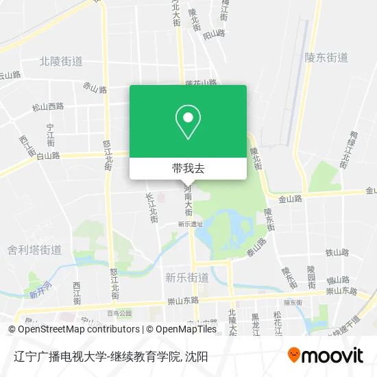 辽宁广播电视大学-继续教育学院地图