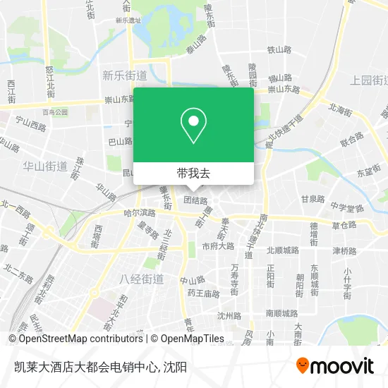 凯莱大酒店大都会电销中心地图