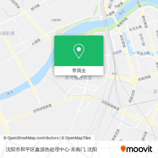 沈阳市和平区鑫源热处理中心-东南门地图