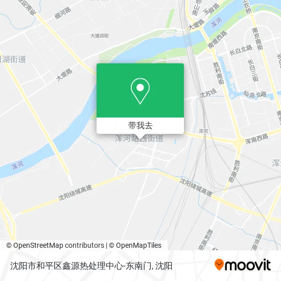 沈阳市和平区鑫源热处理中心-东南门地图