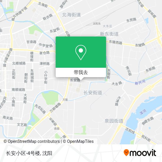 长安小区-4号楼地图