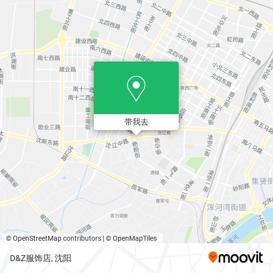 D&Z服饰店地图