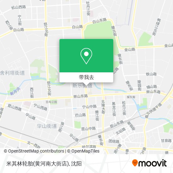 米其林轮胎(黄河南大街店)地图