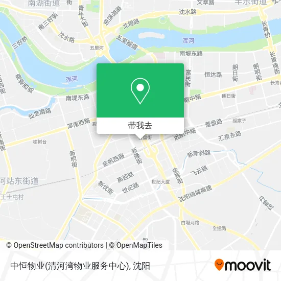 中恒物业(清河湾物业服务中心)地图