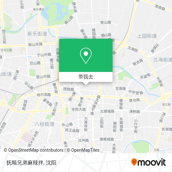 抚顺兄弟麻辣拌地图
