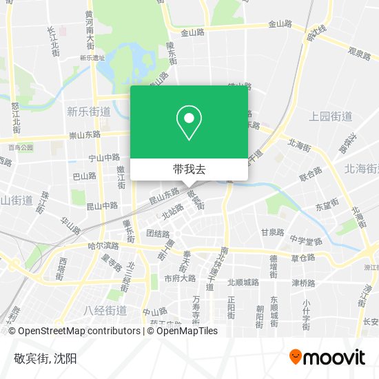 敬宾街地图