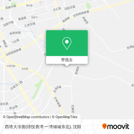 西塔大冷面(璟悦香湾·一湾倾城东北)地图