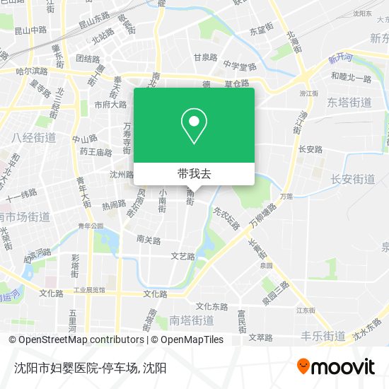 沈阳市妇婴医院-停车场地图