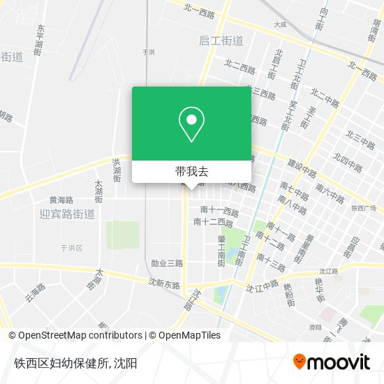 铁西区妇幼保健所地图