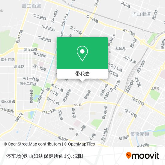 停车场(铁西妇幼保健所西北)地图