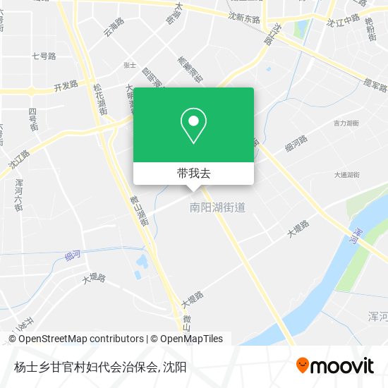 杨士乡甘官村妇代会治保会地图