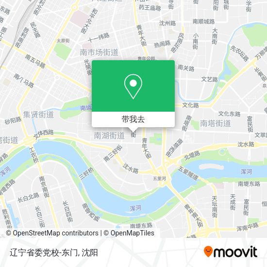 辽宁省委党校-东门地图