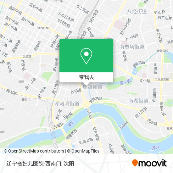 辽宁省妇儿医院-西南门地图