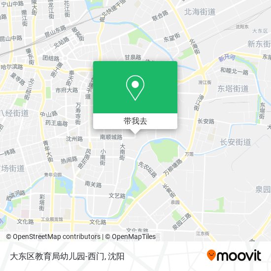大东区教育局幼儿园-西门地图