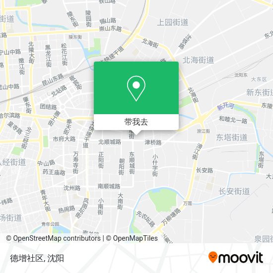 德增社区地图