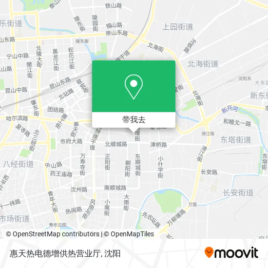 惠天热电德增供热营业厅地图