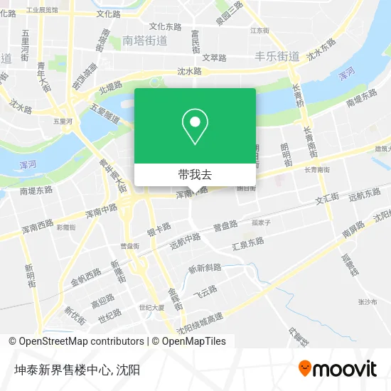 坤泰新界售楼中心地图