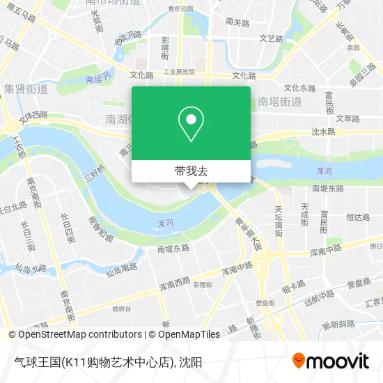 气球王国(K11购物艺术中心店)地图