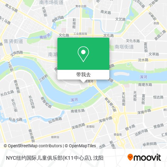 NYC纽约国际儿童俱乐部(K11中心店)地图
